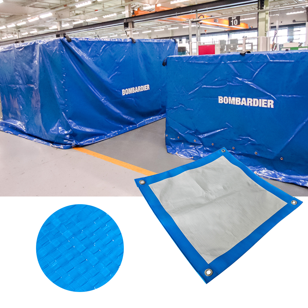 ورقة خضراء مقاومة للماء في الهواء الطلق في الهواء الطلق مع الثقوب المعززة