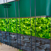 Green PVC Strip Tarpaulin Screen Fence 0.19x35m