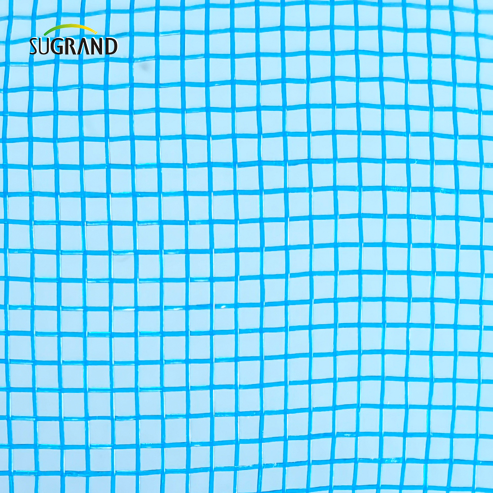 شبكة الشاشة الزرقاء HDPE و UV شبكة الشاشة للنوافذ أو الباب