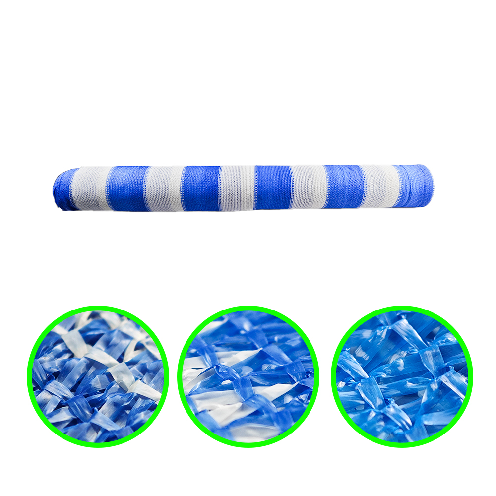 شبكة الظل الأزرق لحديقة العريشة النباتية المسببة للاحتباس الحراري