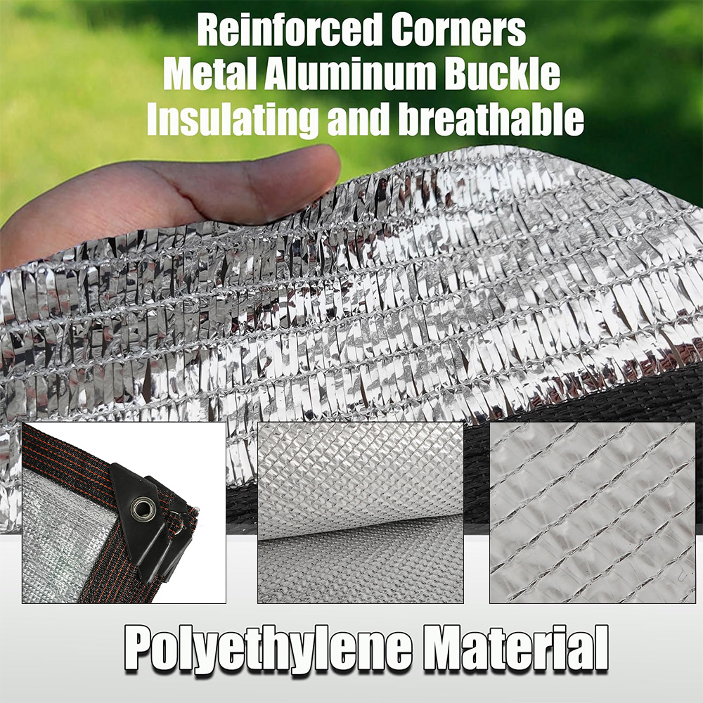 في الهواء الطلق شمس الشمس العاكسة شبكة رقائق رقائق الألومنيوم