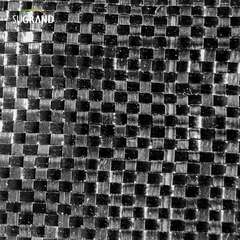 100gsm غطاء الأرض الأسود والأخضر / حصيرة الأعشاب