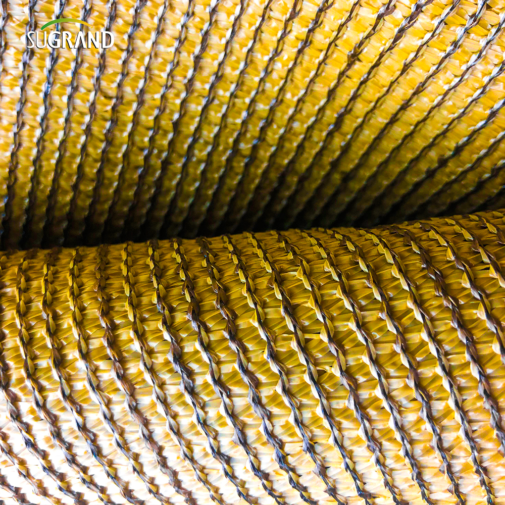 ثلاثة إبر شريط أخضر+شبكة الظل الشريط