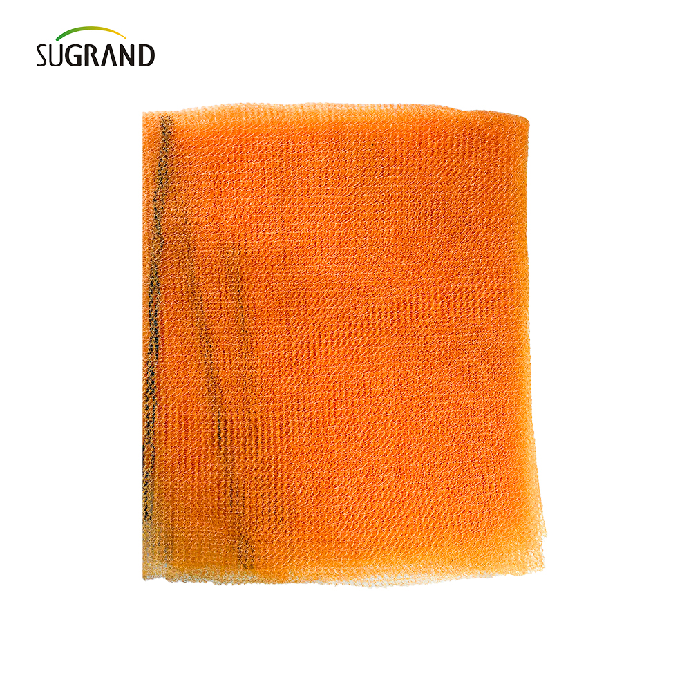 مواد البناء 55GSM شبكة السقالات الخضراء