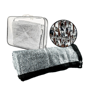 الأشعة فوق البنفسجية القماش الفضي الألومنيوم رقائق الشبك