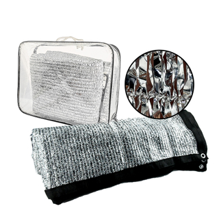 الأشعة فوق البنفسجية القماش الفضي الألومنيوم رقائق الشبك