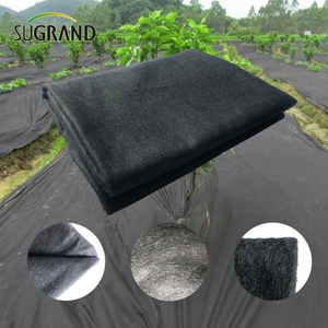 90GSM أسود PP قطعة قماش غير منسوجة للمناظر الطبيعية حصيرة 