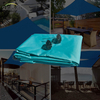 100 ٪ Virgin HDPE Anti UV Green Sun Shade Sail Outdoor 