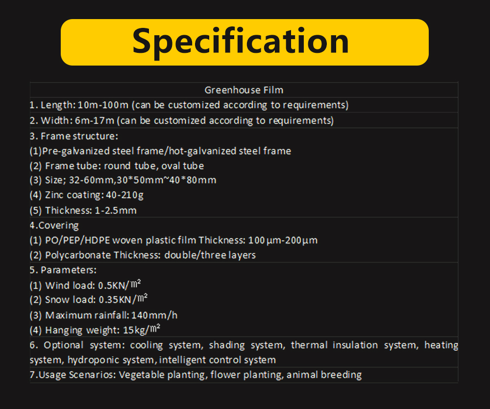 فيلم الدفيئة بالجملة