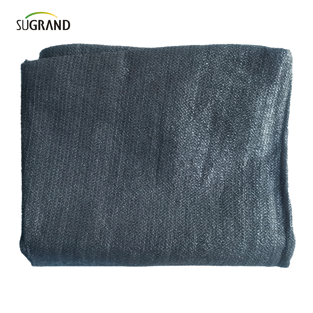 90 ٪ من أنثراسيت 135GSM مواد جديدة للظلال الموردين الصافيين لبولندا